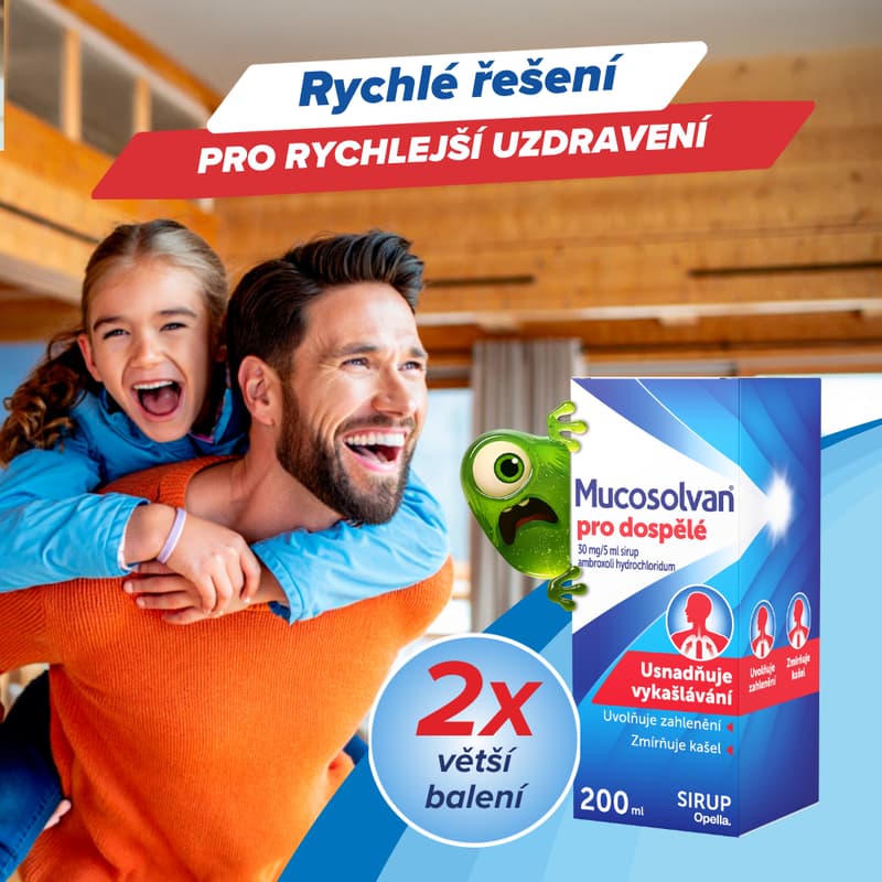 MUCOSOLVAN PRO DOSPĚLÉ 30MG/5ML sirup 1X200ML