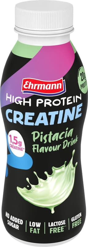 Ehrmann High Protein Creatine drink pistachio flavor