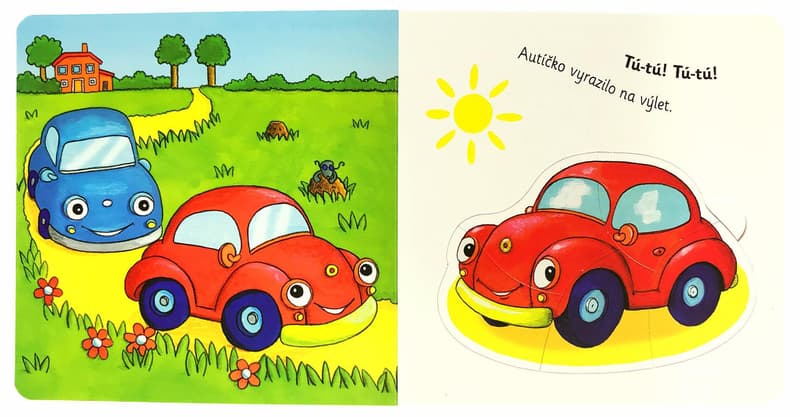 Svojtka Kniha s puzzle Dopravní prostředky