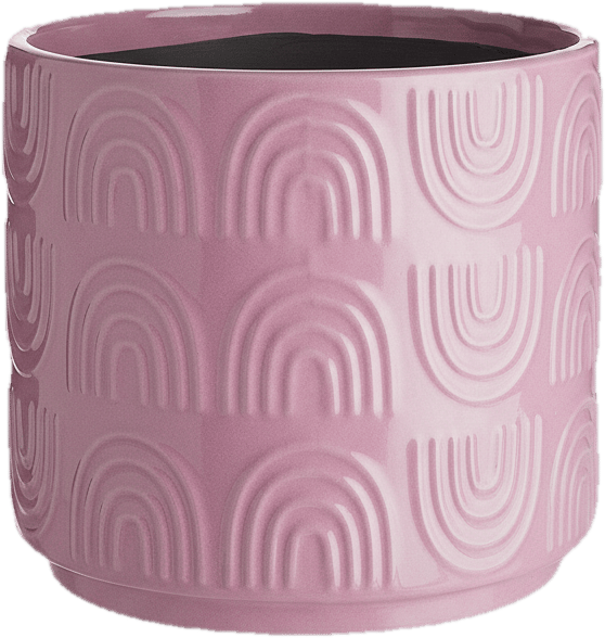 Butlers Rainbow flowerpot pink