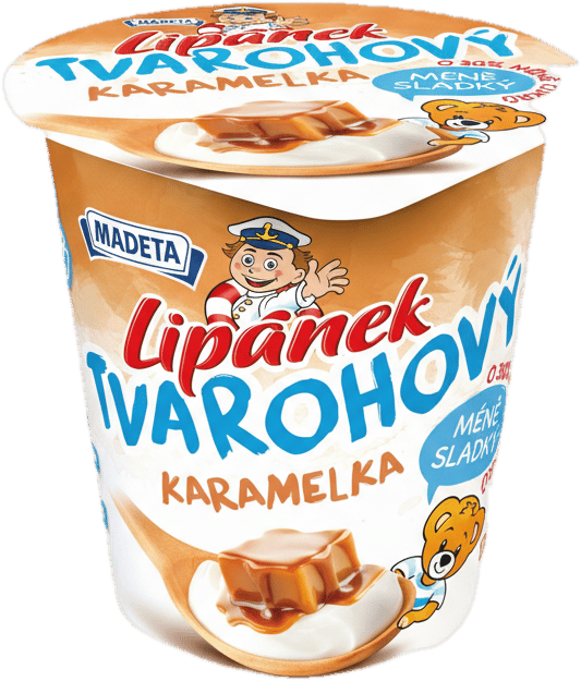 Madeta Lipánek tvarohový karamelka