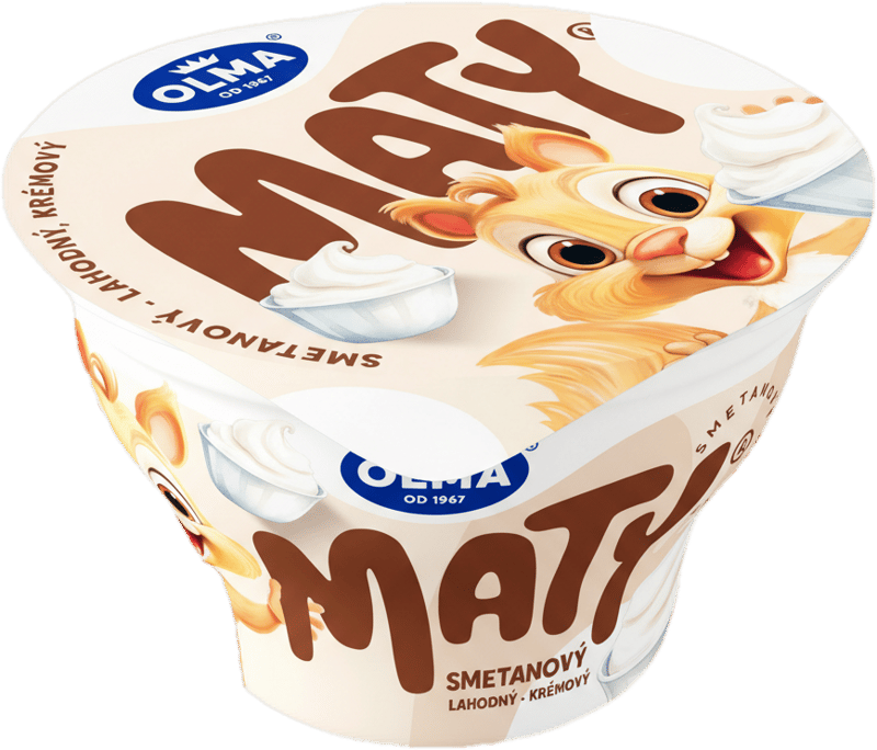 Olma Olmíci Maty smetanový