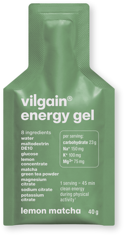 Vilgain Energy Gel Lemon matcha