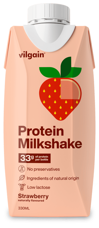 Vilgain Protein Milkshake Strawberry