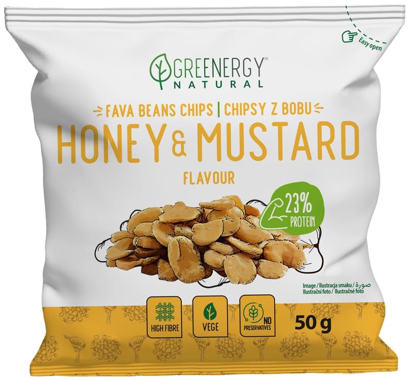 Greenergy Fava beans chips