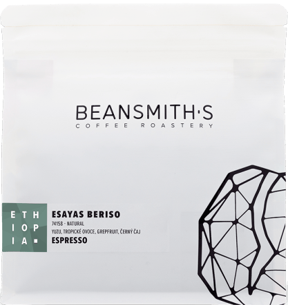 Beansmith's Etiopie Esayas Beriso espresso zrnková káva