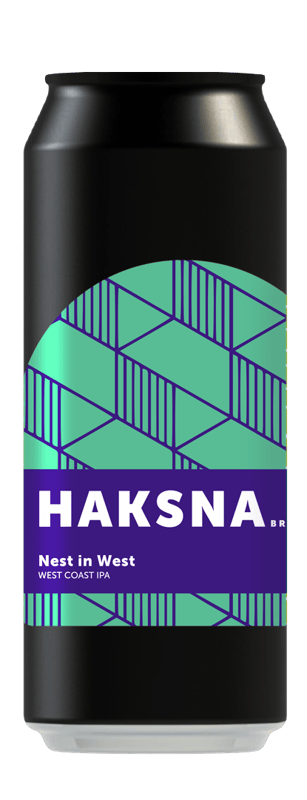 Haksna Nest in West IPA can
