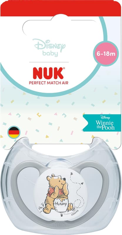 Nuk Perfect Match Air Disney Medvídek Pú dudlík 6–18 měsíců