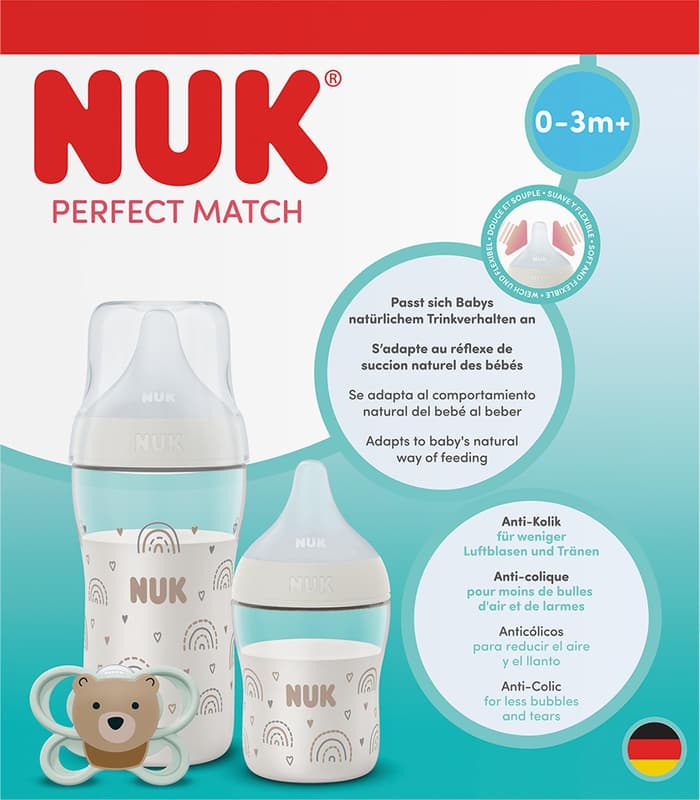 NUK gift set Perfect Match RAINBOW