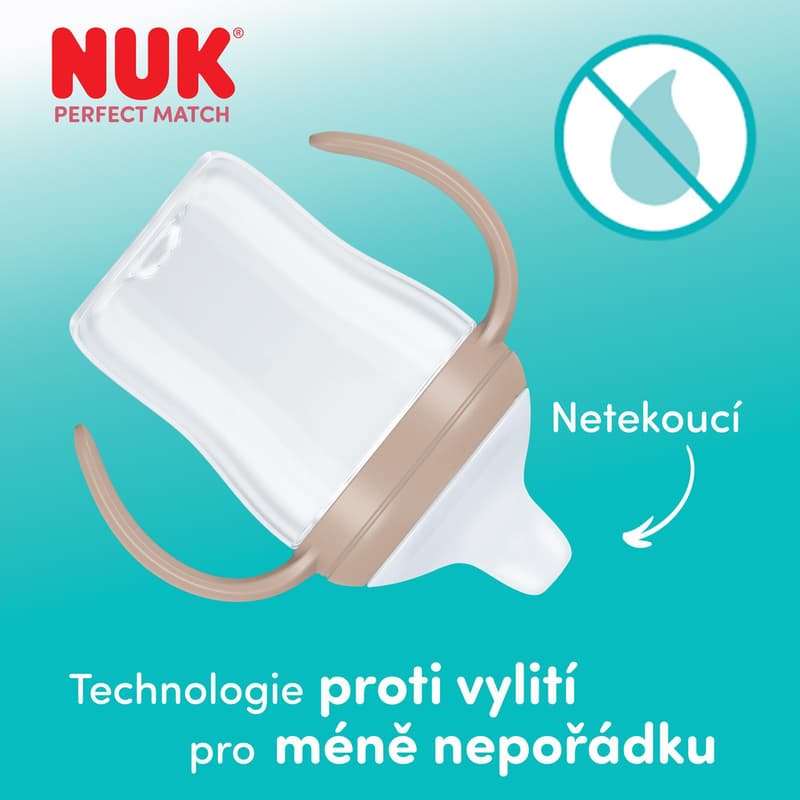 Nuk Perfect Match láhev na učení svítící ve tmě, koala 150 ml