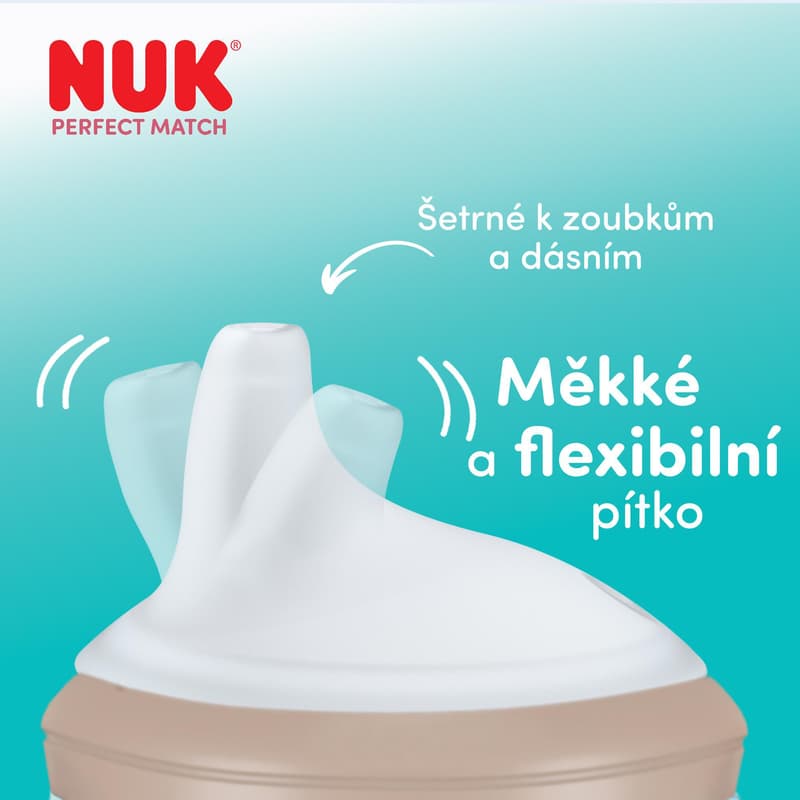 Nuk Perfect Match láhev na učení, ovce 260 ml