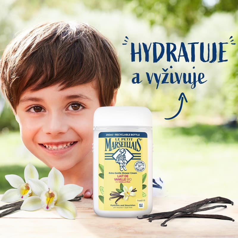Le Petit Marseillais® shower gel vanilla milk