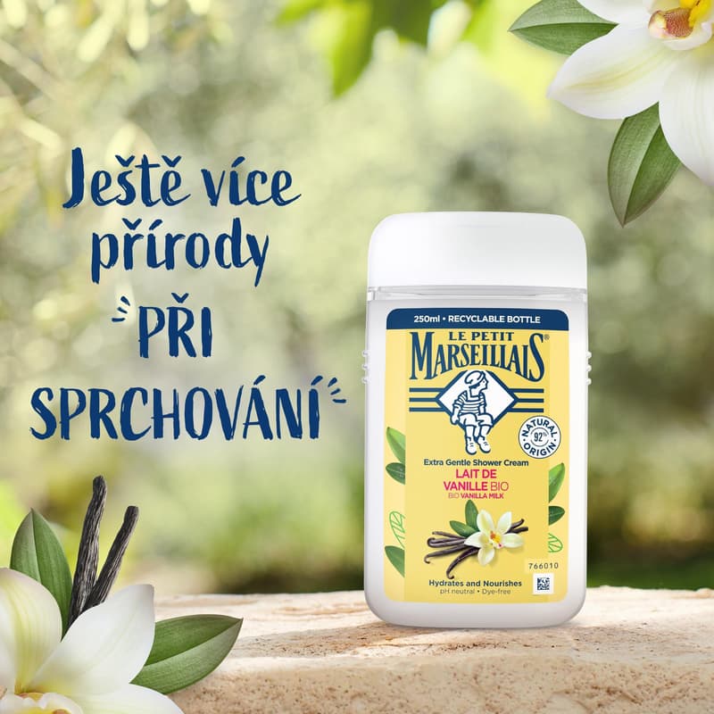 Le Petit Marseillais® shower gel vanilla milk