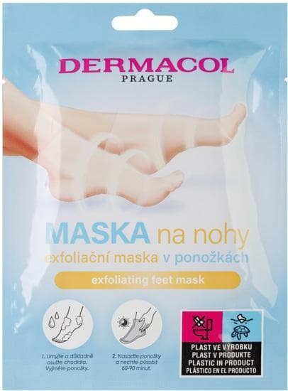 Dermacol exfoliating foot mask in socks