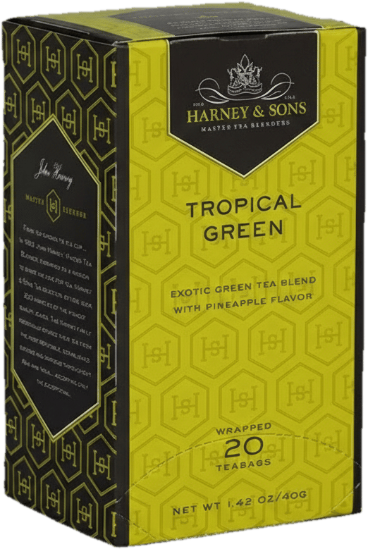 Harney & Sons Premium Tropical Green zelený čaj