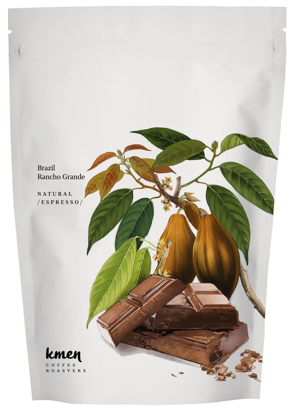 Kmen Brazil Rancho Grande Espresso Whole Bean Coffee