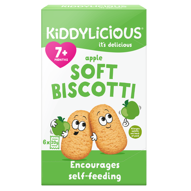 Kiddylicious Soft Apple Biscuits