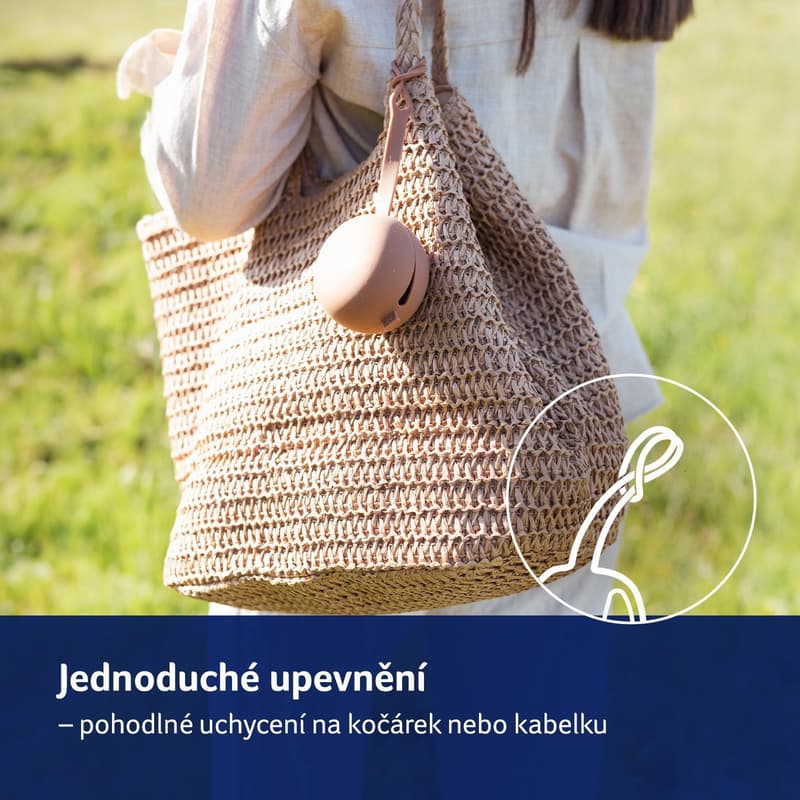 LOVI Nude silikonové pouzdro na dudlík