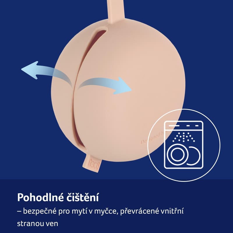 LOVI Nude silikonové pouzdro na dudlík