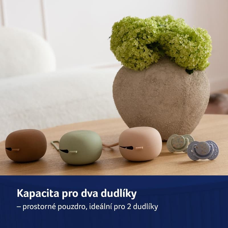LOVI Nude silikonové pouzdro na dudlík