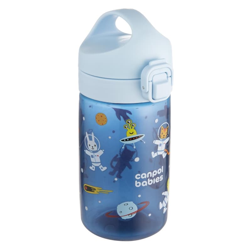 Canpol babies Water bottle for children 2,5y+ JUNIOR blue