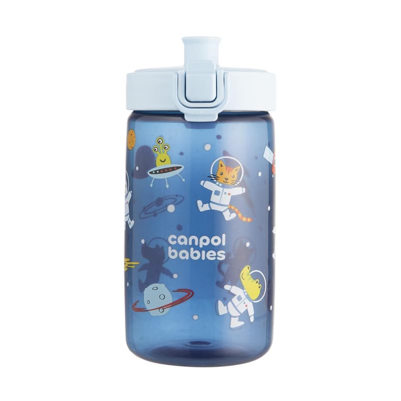 Canpol babies Water bottle for children 2,5y+ JUNIOR blue