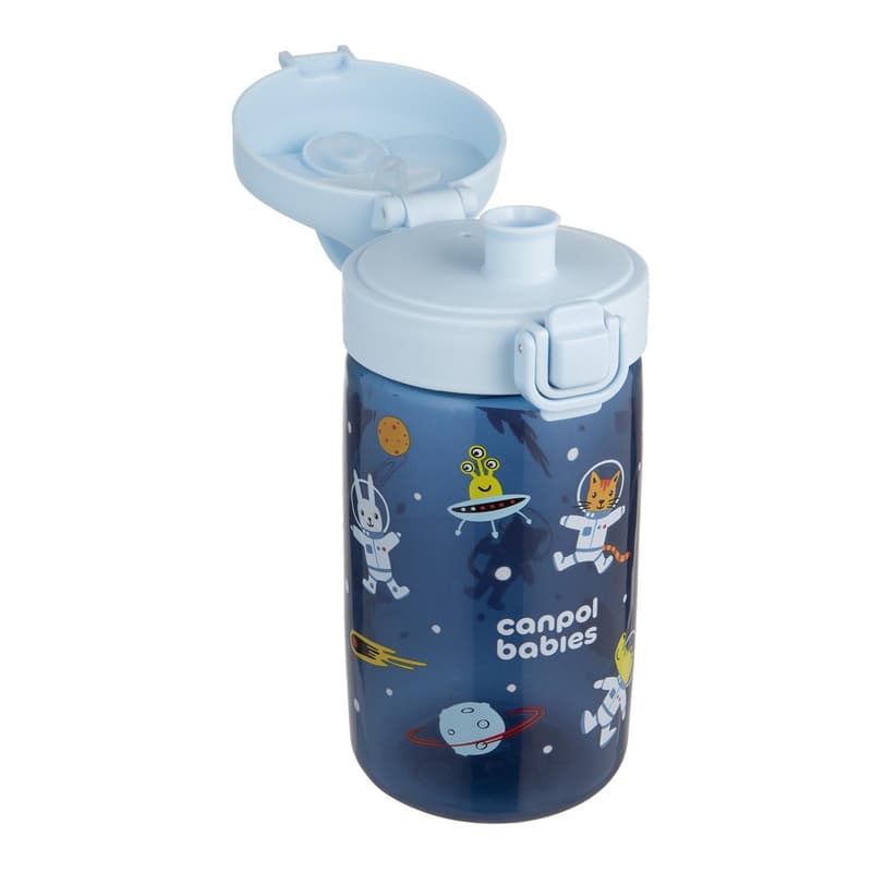 Canpol babies Water bottle for children 2,5y+ JUNIOR blue