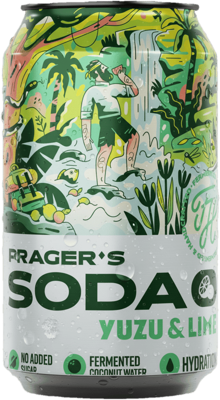 Prager's Soda Yuzu & Lime