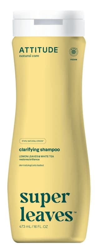 Attitude Super Leaves natural brightening shampoo - citrus leaves and white tea 473 ml