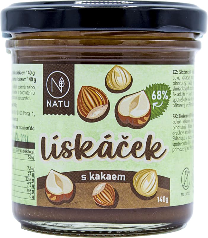 Natu Hazelnut Cocoa spread