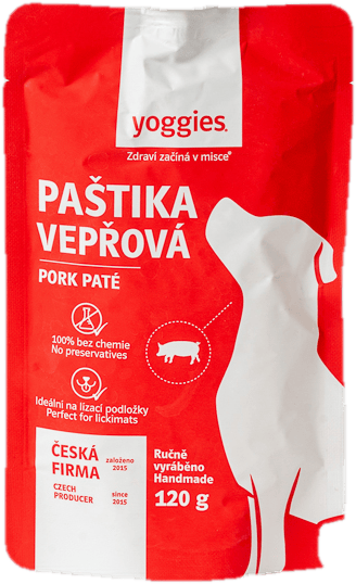 Yoggies Paštika s vepřovým masem pro psy