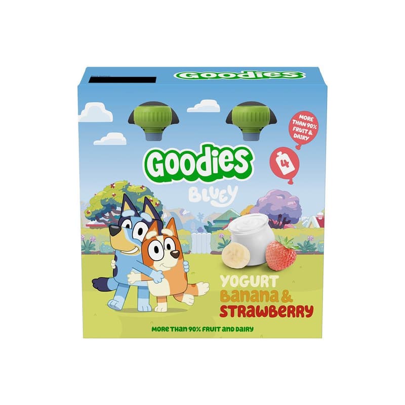 Goodies Kapsička Bluey jogurt, banán a jahoda 4×100 g