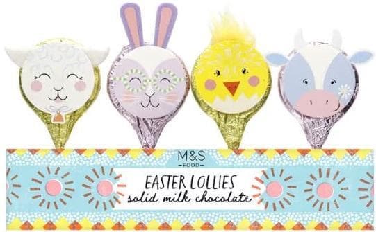 Marks & Spencer Balené lízátko z mléčné čokolády