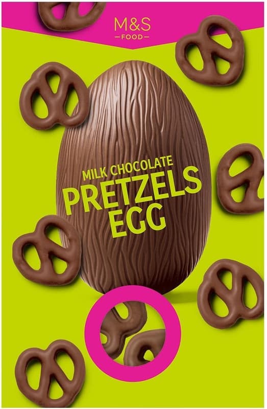 Marks & Spencer Milk Chocolate Pretzel Egg