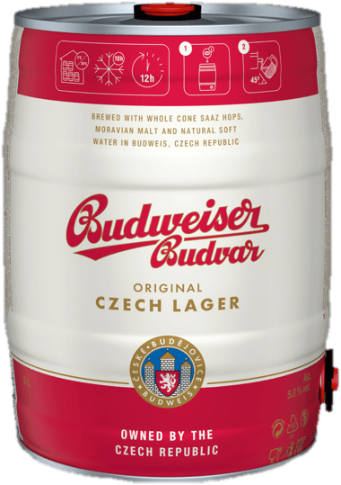 Budweiser Budvar Original 5 l soudek