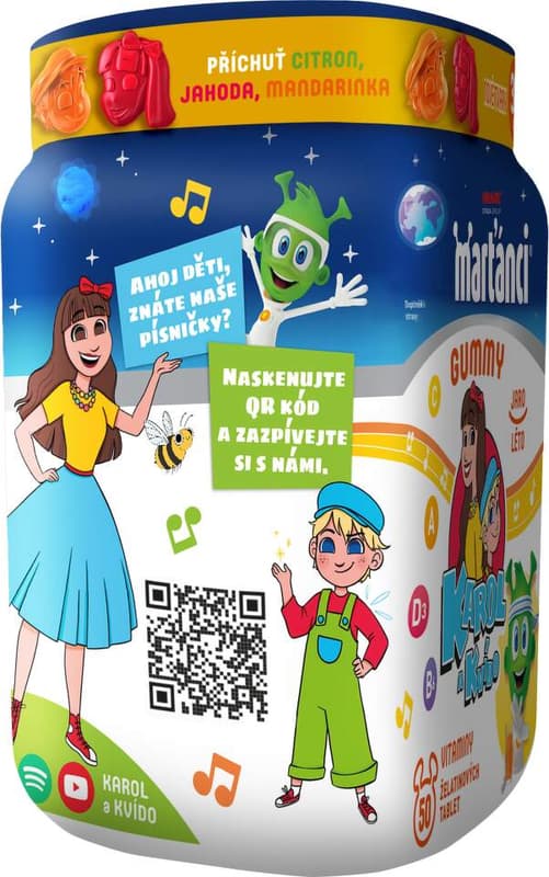 Marťánci Gummy Karol&Kvído jaro-léto tbl.50