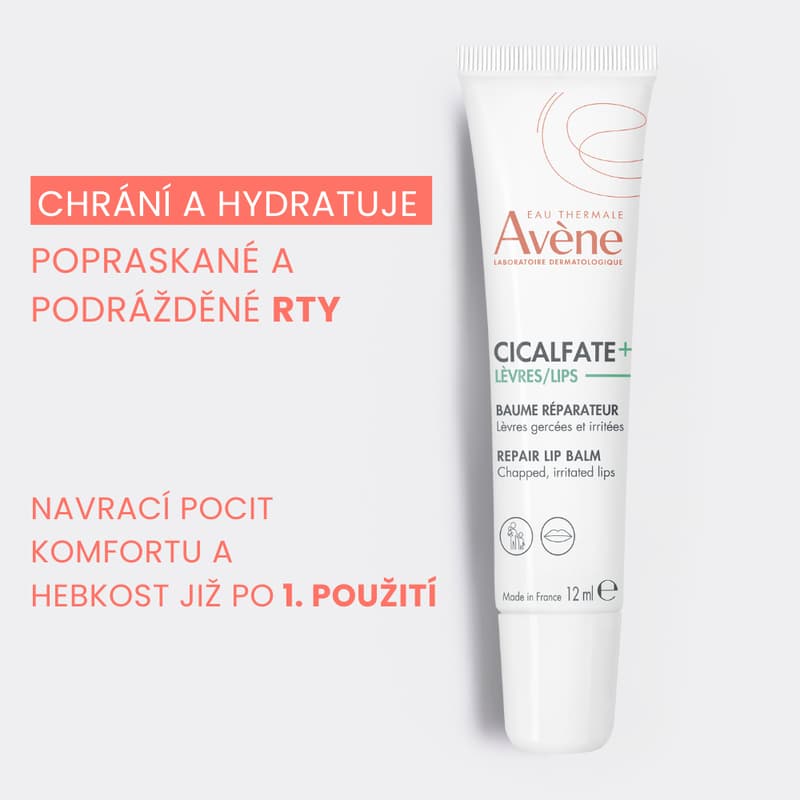 AVENE Cicalfate+ Obnovující balzám na rty 12ml