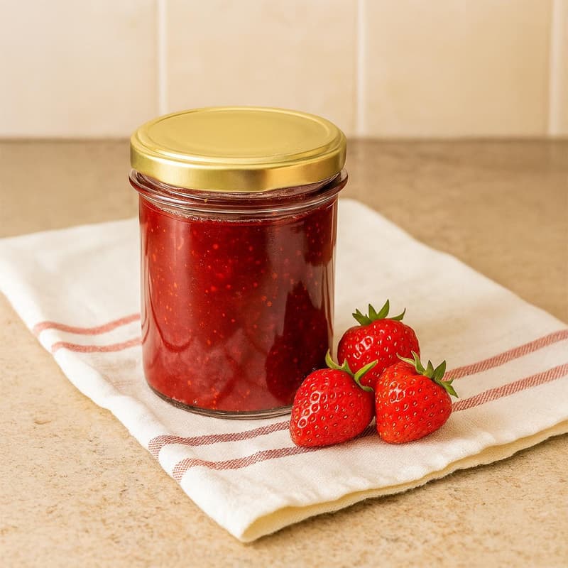 Preserving jar+lid Makon 0,36 l