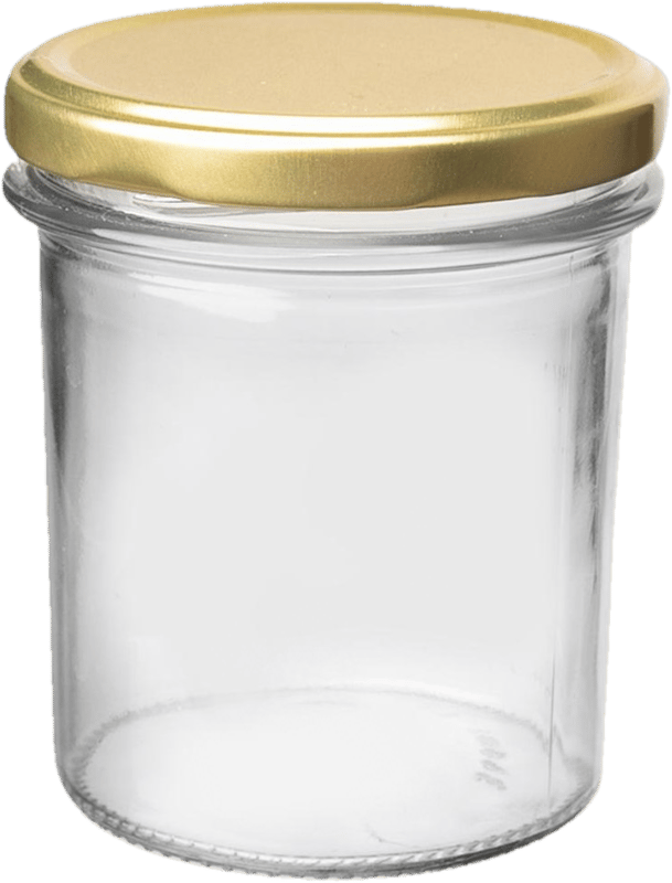Preserving jar+lid Makon 0,36 l