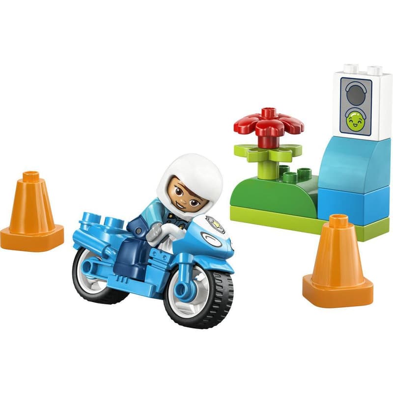 LEGO® DUPLO® 10471 Modrá policejní motorka