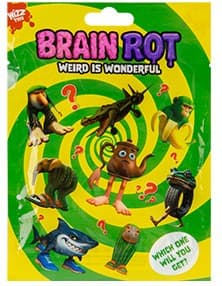 8CM BRAINROT MINI FIGURE IN BLIND BAG 24PCE CDU 10 ASST
