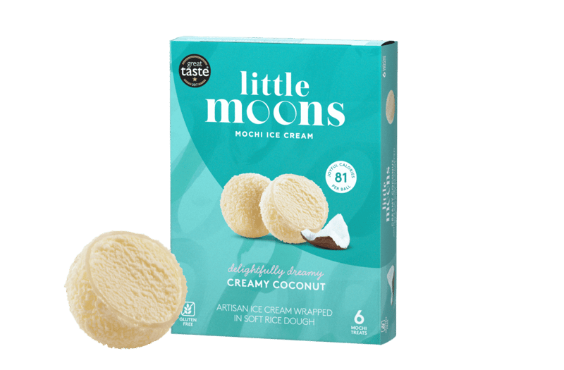 Little Moons Kokosové mochi se zmrzlinou