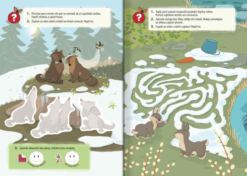 Forest animals Spring