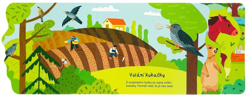Svojtka Tvarované leporelo se zvuky Jaro