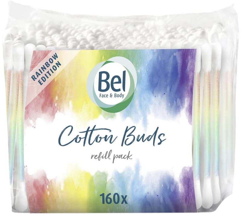 Bel Face & Body Rainbow cotton swabs 160 pcs