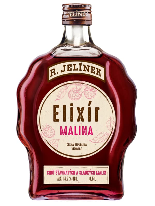 R. JELÍNEK Elixír Malina 14,7% obj.