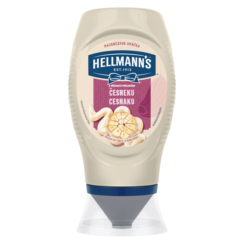 Hellmann's Majonézová omáčka s příchutí česneku