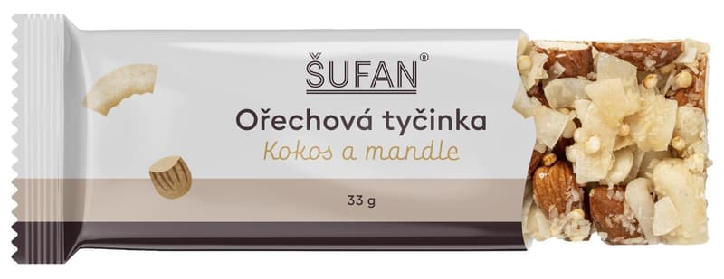 Šufan Nut Bar Coconut and Almond