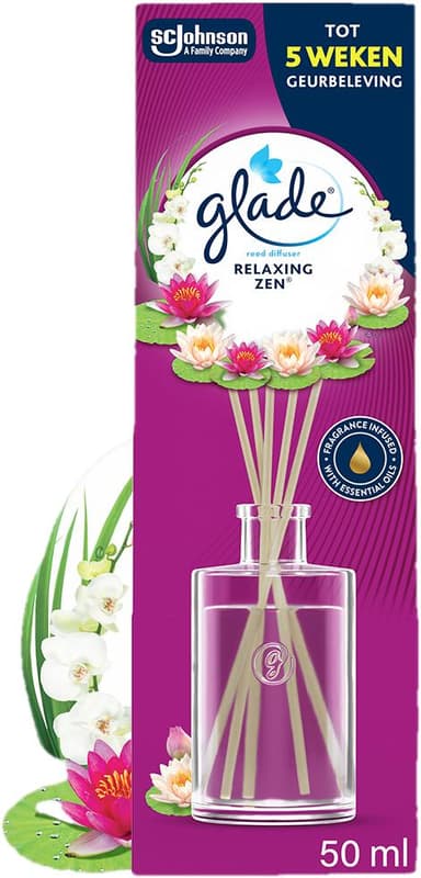 Glade  vonné tyčinky Relaxing Zen 50ml