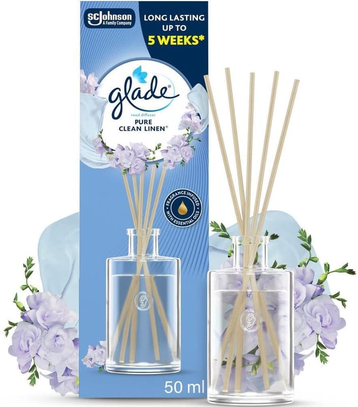 Glade Pure Clean Linen vonné tyčinky